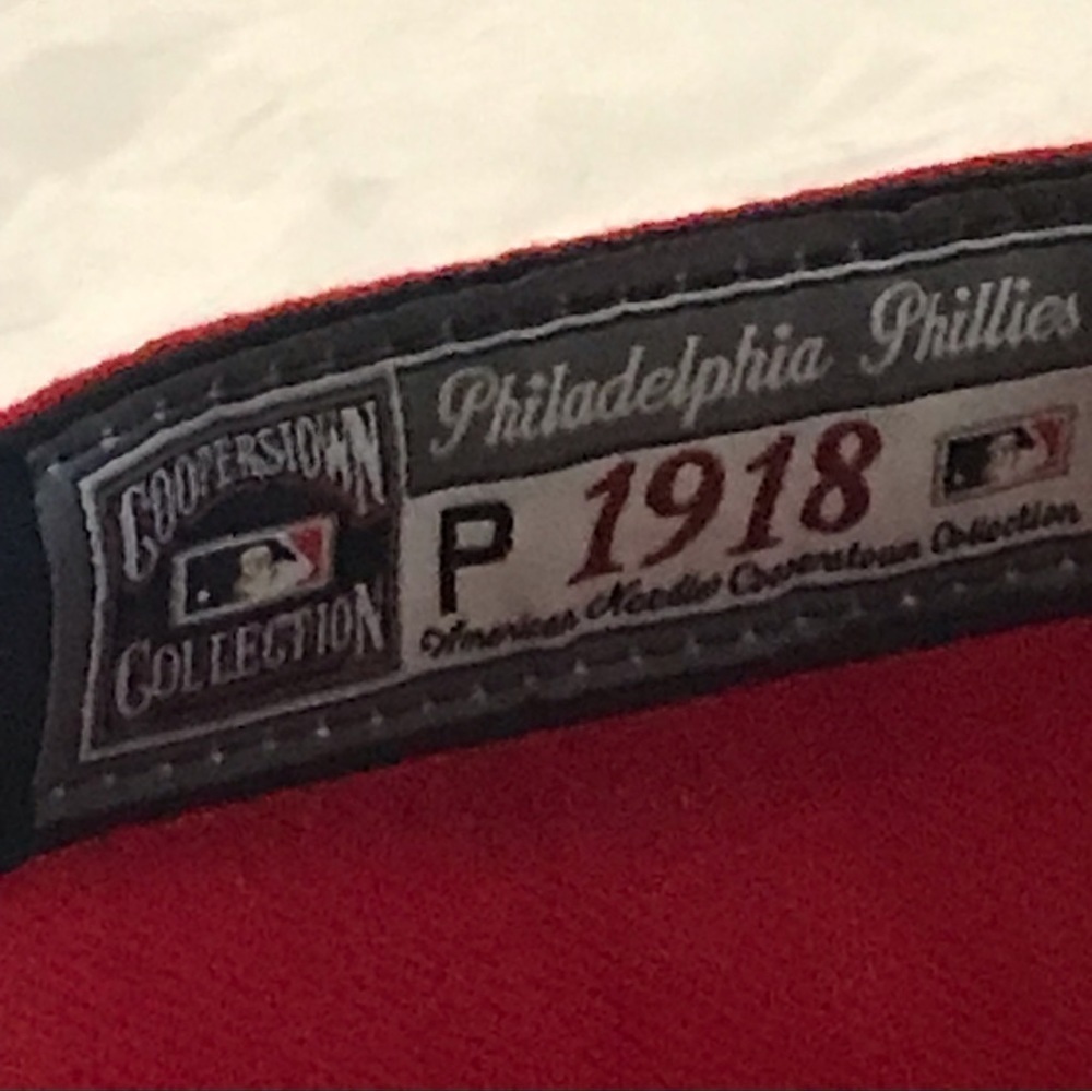 American Needle MLB Philadephia Phillies Baseball Hat 7 1/2 - Picture 6 of 15